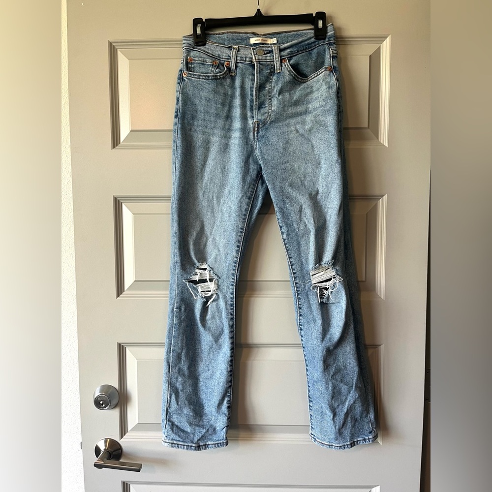 Levis wedgie straight jeans